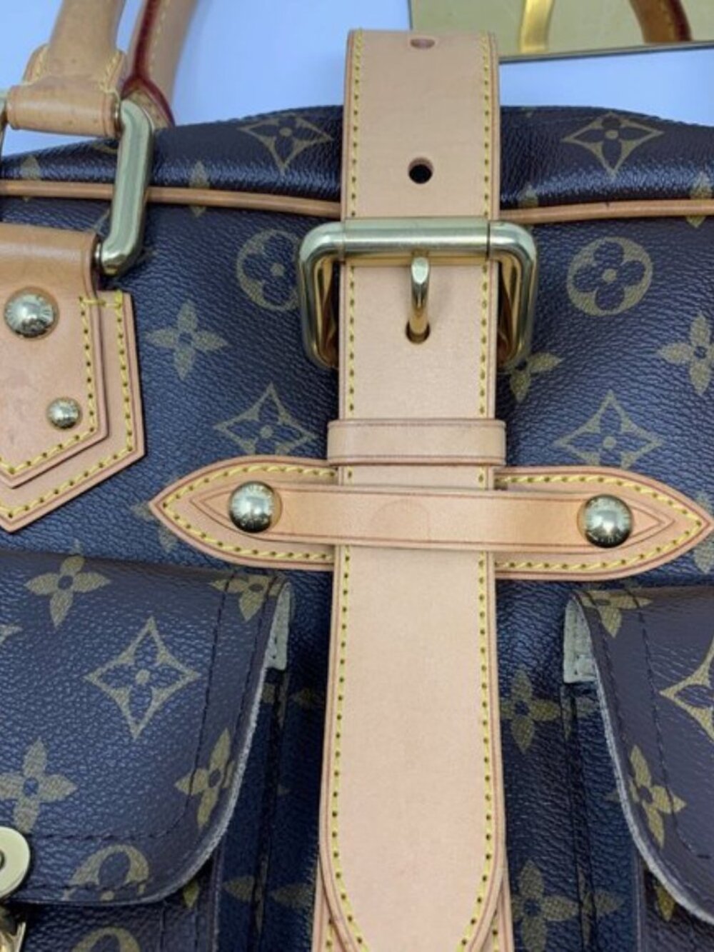 LOUIS VUITTON Monogram Canvas Manhattan GM - Picture 9 of 15